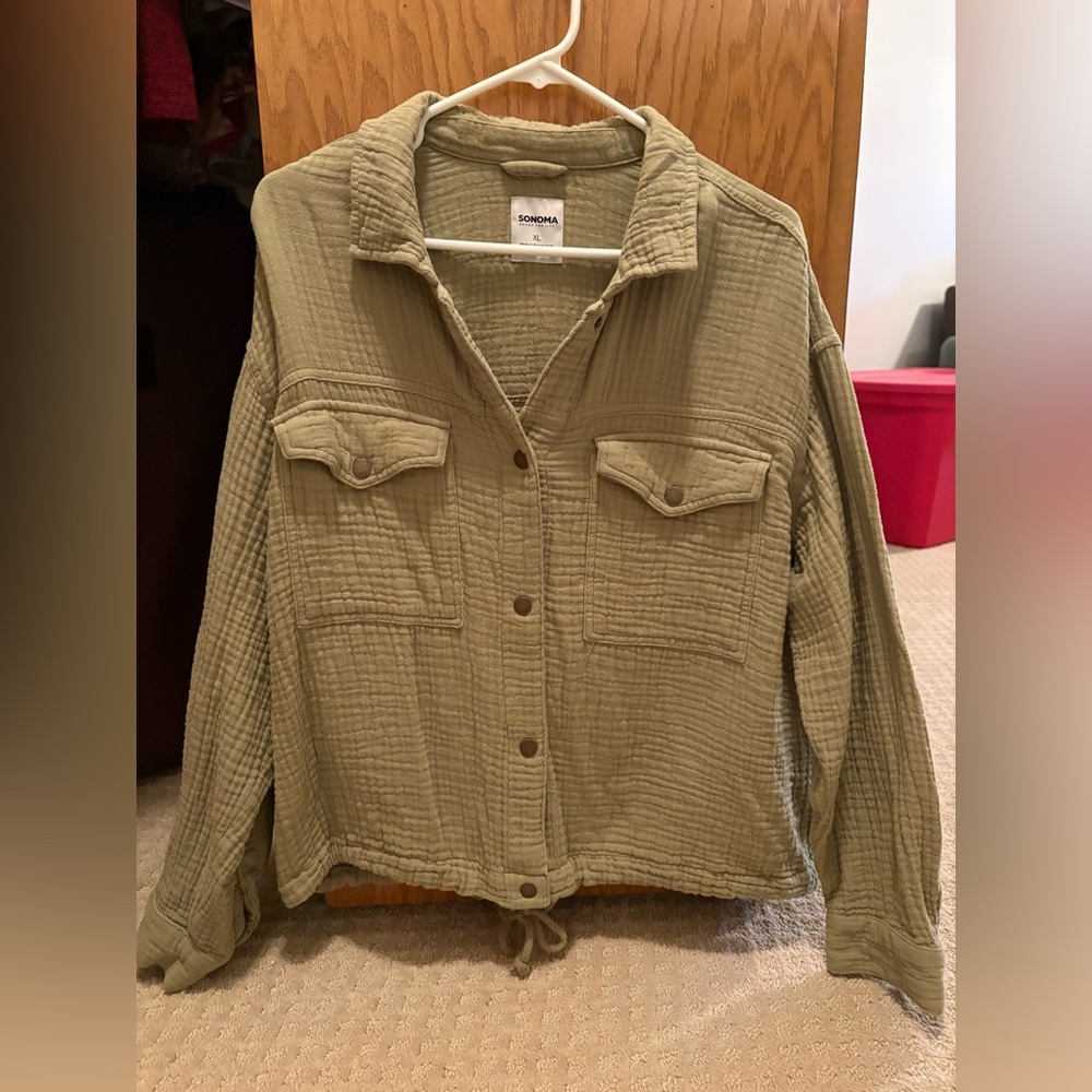 Light Green Sonoma Muslin Top